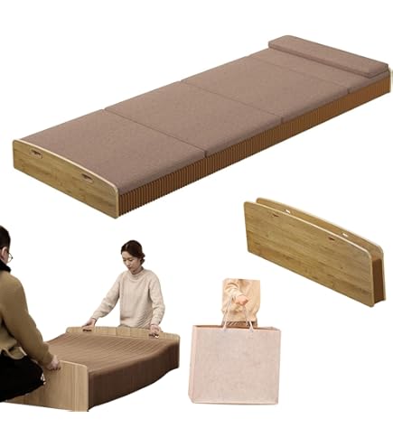 最終値下げ3way 紙製アコーディオン ベッド＆マットレス　ソファ　チェア 最終値下げ3way 紙製アコーディオン ベッド＆マットレス ソファ